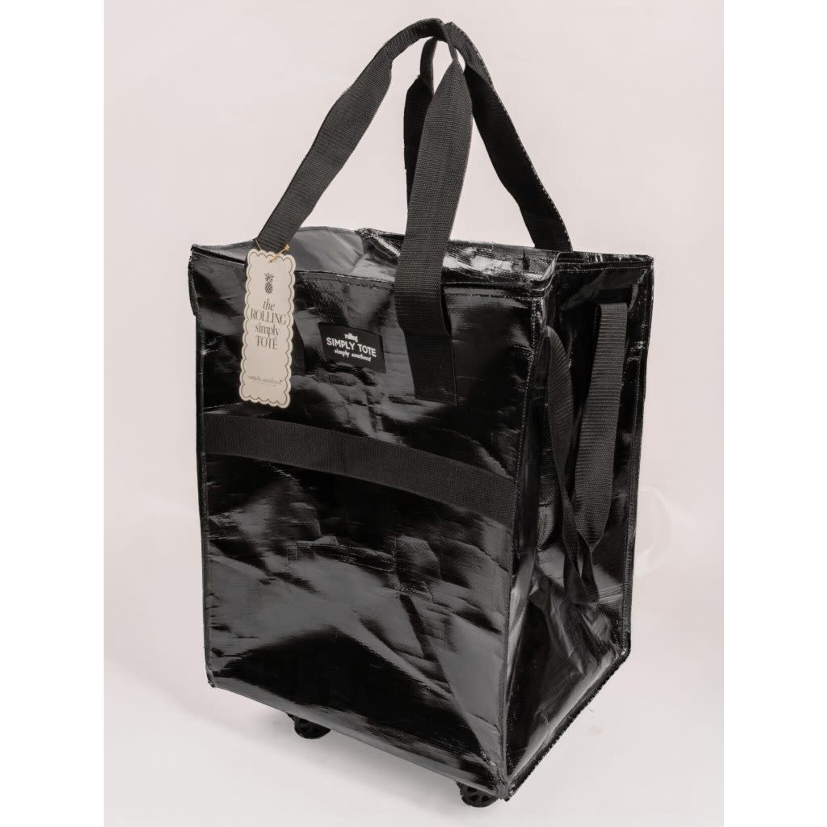 Simply Southern Simply Southern Roll Tote Black