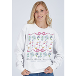 Simply Southern Simply Southern Crewneck Dilly White