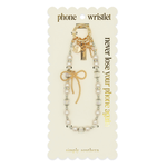 Simply Southern Simply Southern Phone Wristlet Pearl White