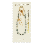 Simply Southern Simply Southern Phone Wristlet Pearl Grey