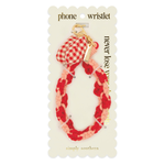 Simply Southern Simply Southern Phone Wristlet Bow Red
