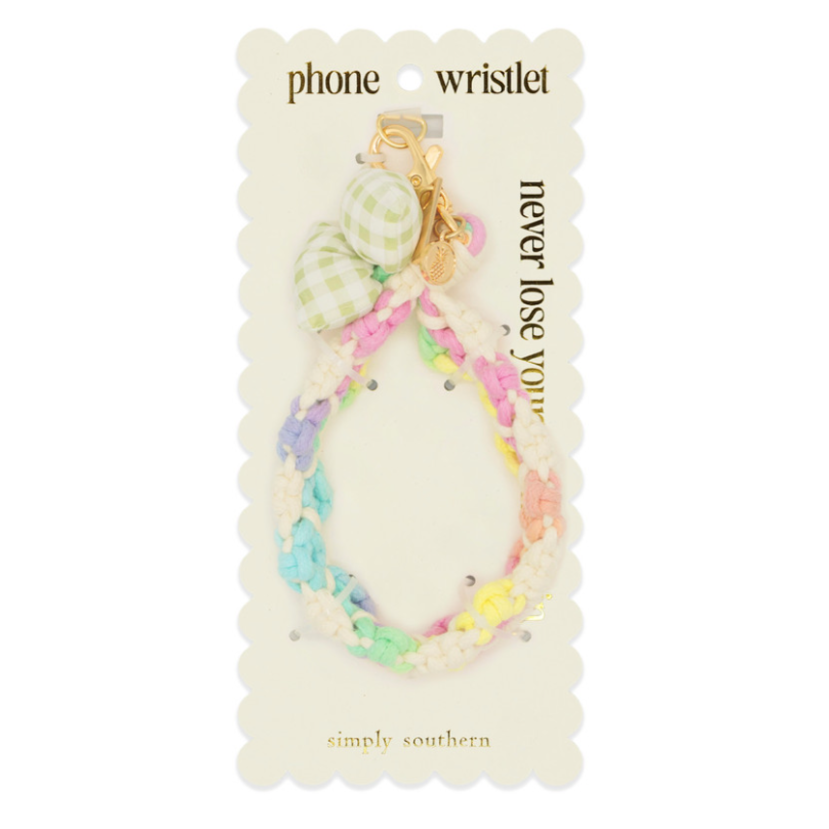 Simply Southern Simply Southern Phone Wristlet Bow Green