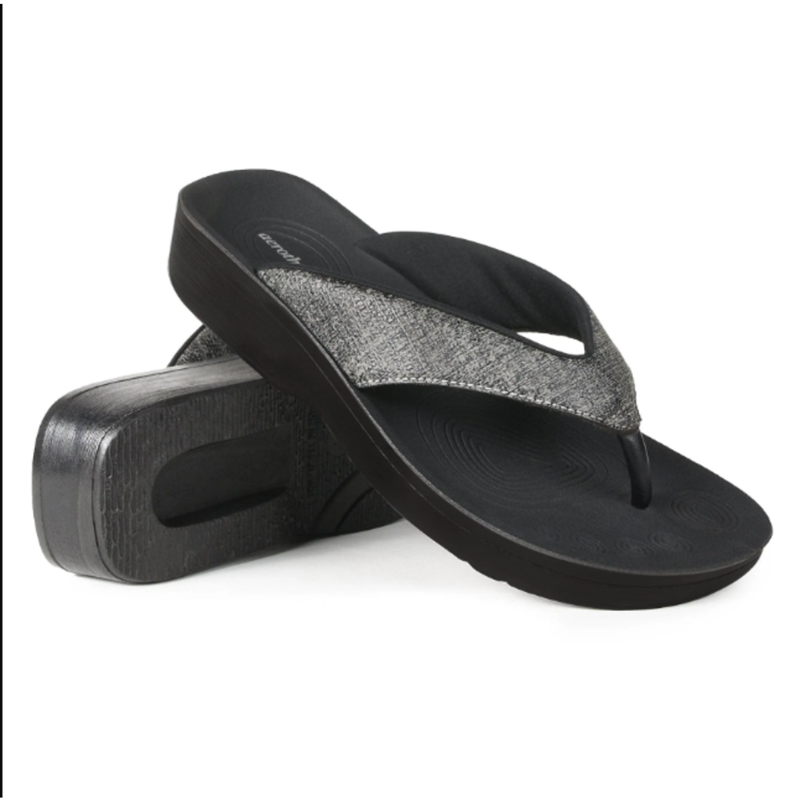 Aerothotic Aerothotic Mellow Flip Flop Grey 0306 Size 10