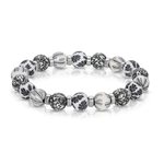 My Fun Colors My Fun Colors Black Paisley Clay Beaded Bracelet