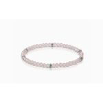 My Fun Colors My Fun Colors Mini Crystal Bracelet Light Pink Silver Accent
