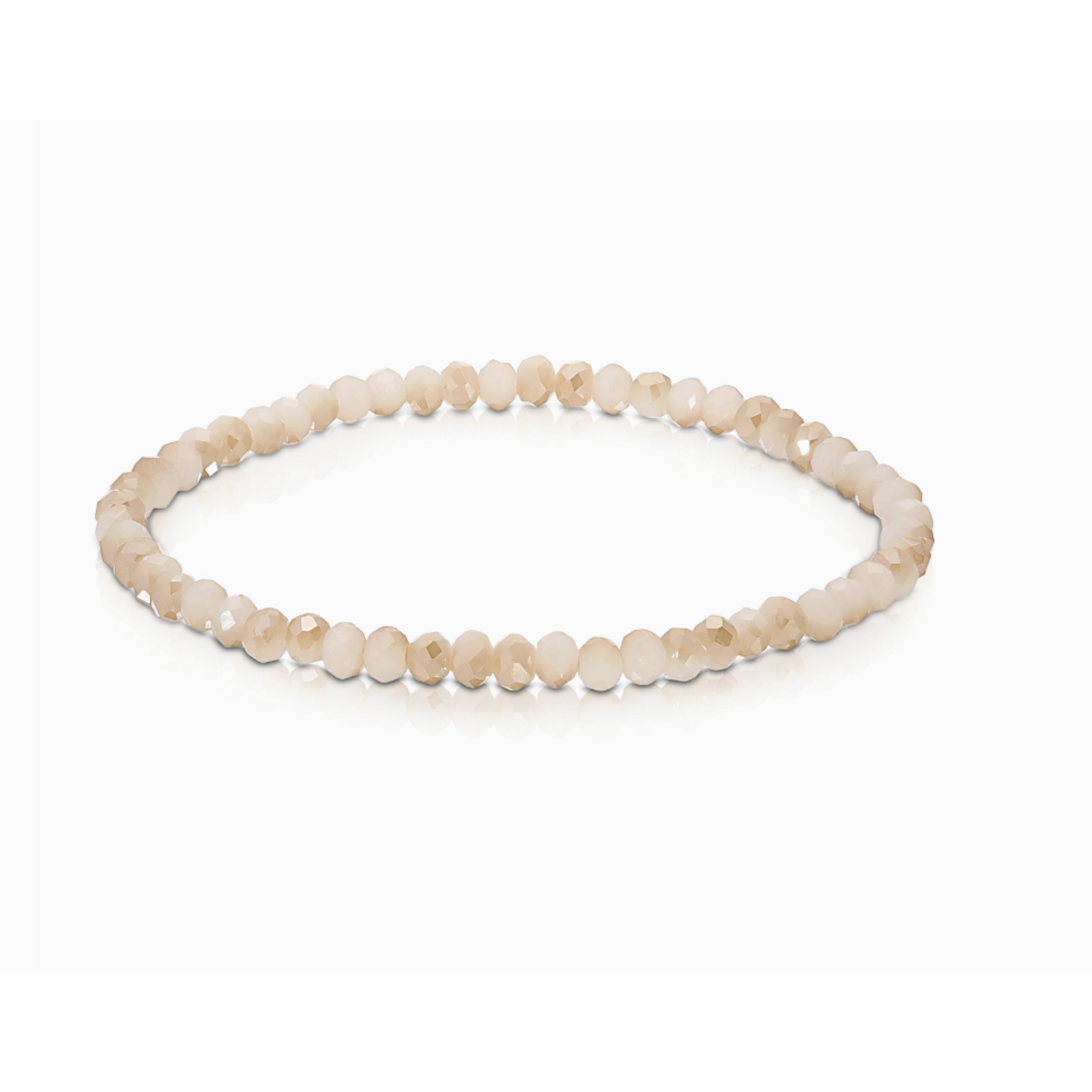 My Fun Colors My Fun Colors Mini Crystal Bracelet Caramel Cream Gold Accent