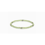 My Fun Colors My Fun Colors Mini Crystal Bracelet Jade Silver Accent