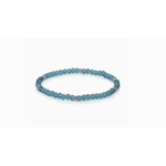 My Fun Colors My Fun Colors Mini Crystal Bracelet Peacock Silver Accent