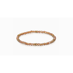 My Fun Colors My Fun Colors Mini Crystal Bracelet Apricot Gold Accent