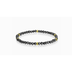 My Fun Colors My Fun Colors Mini Crystal Bracelet Black Gold Accent