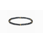 My Fun Colors My Fun Colors Mini Crystal Bracelet Indigo Gold Accent