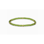 My Fun Colors My Fun Colors Mini Crystal Bracelet Peridot Gold Accent
