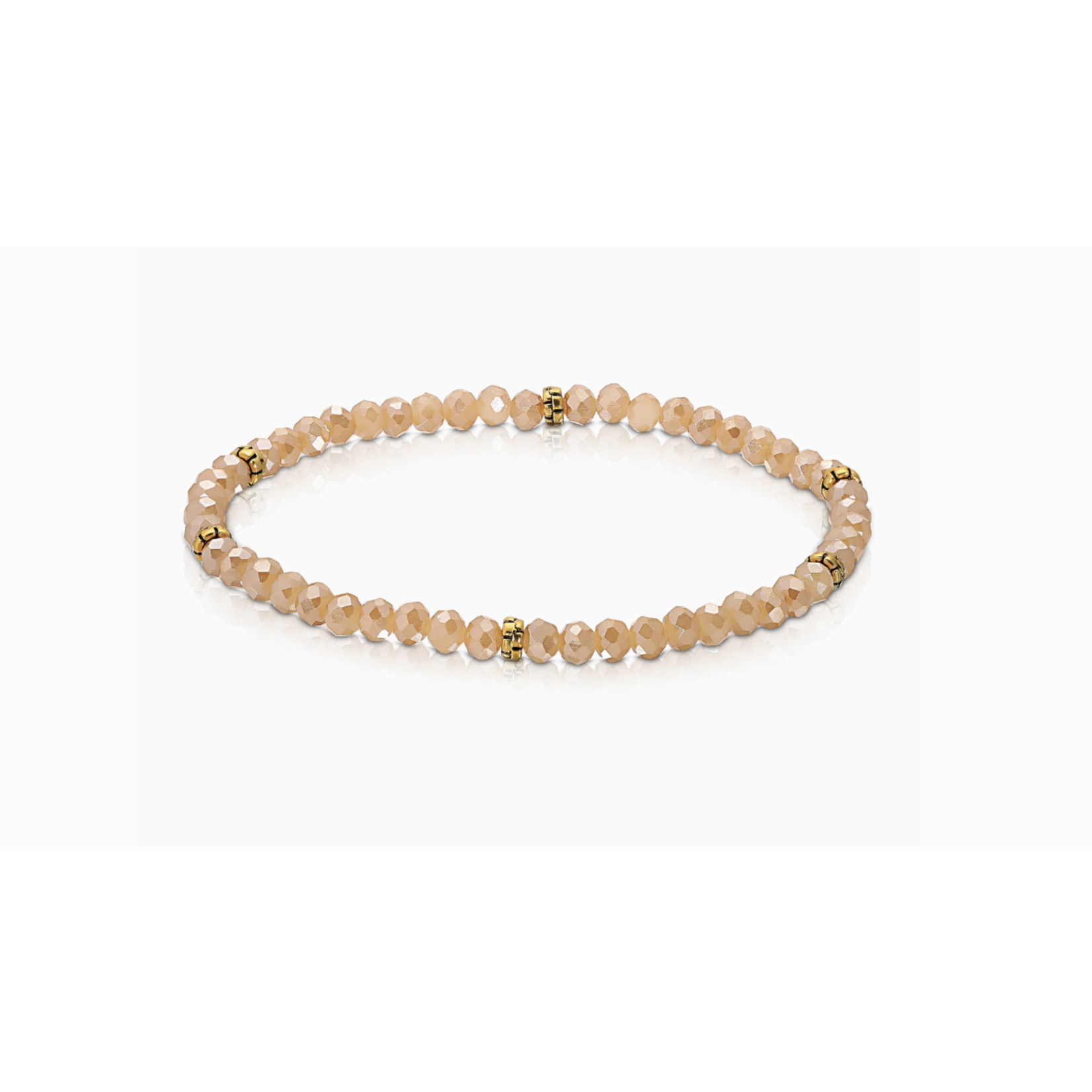 My Fun Colors My Fun Colors Mini Crystal Bracelet Sahara Gold Accent