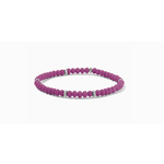 My Fun Colors My Fun Colors Mini Crystal Bracelet Neon Orchid Silver Accent