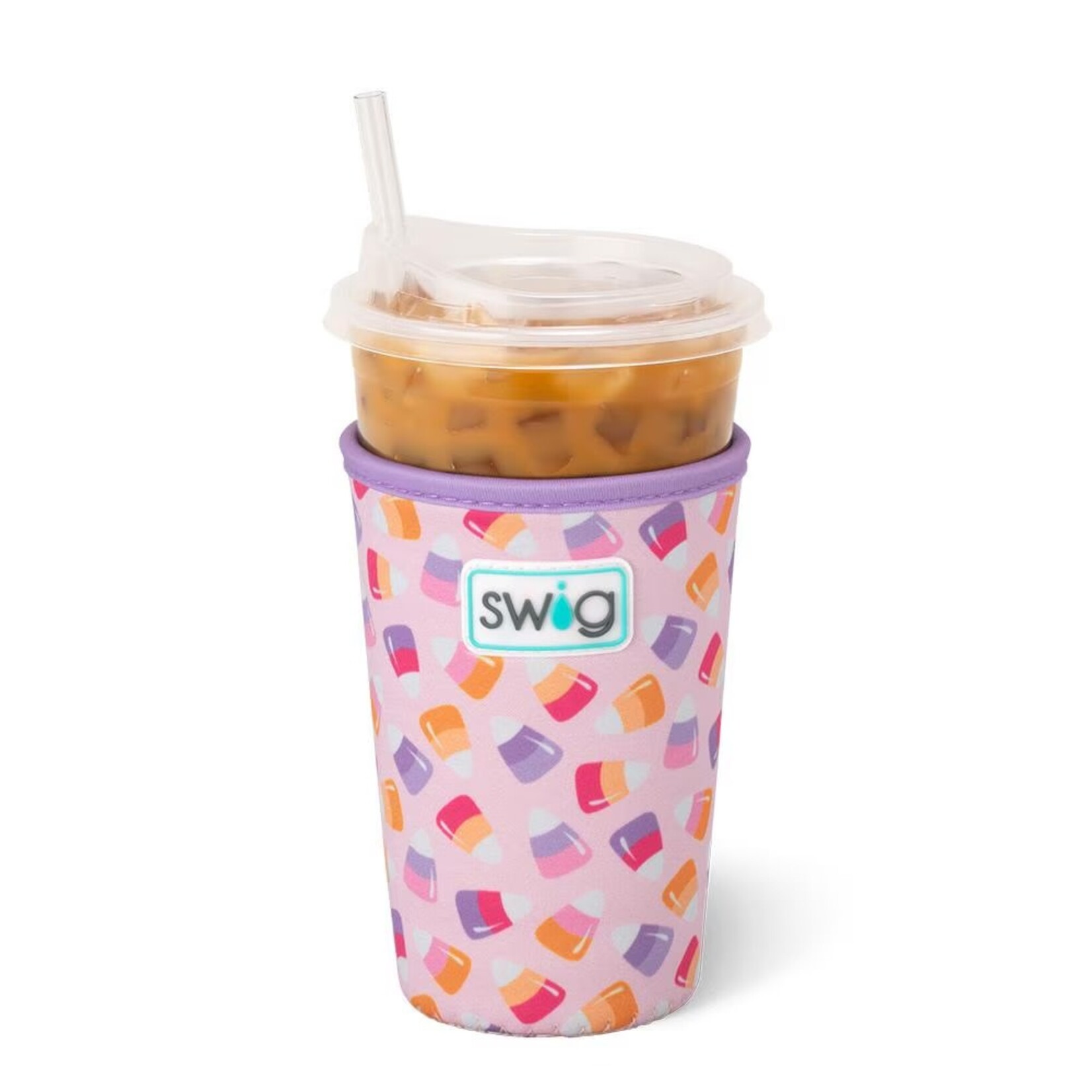 Swig Swig Candy Corn Iced Cup Coolie 22oz