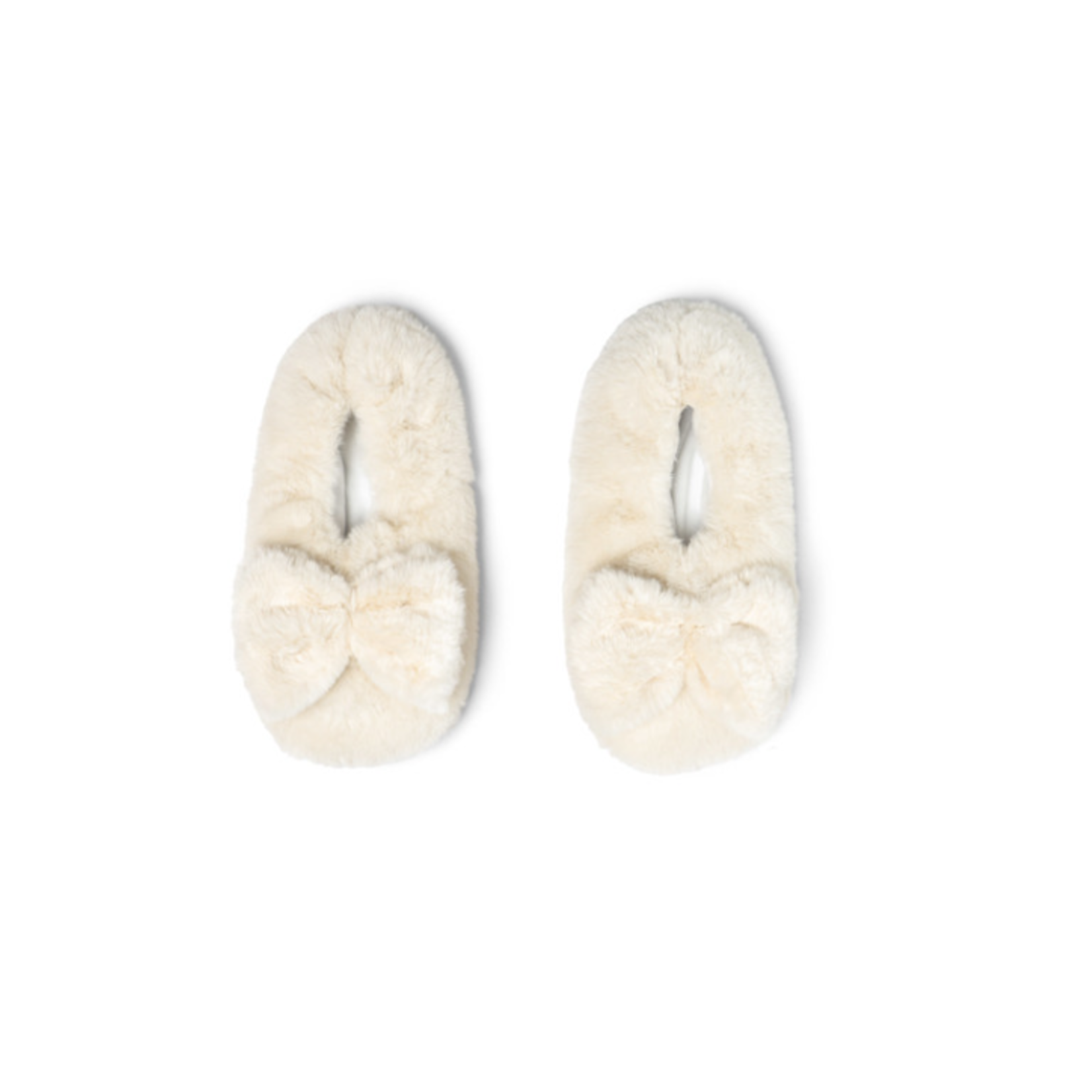 Hello Mello Hello Mello Cuddlers Heated Slippers Ivory