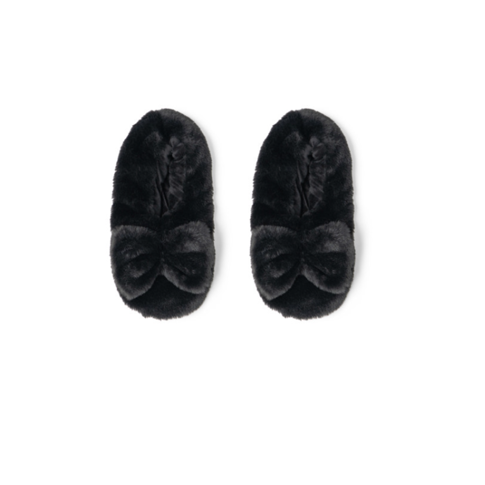 Hello Mello Hello Mello Cuddlers Heated Slippers Black