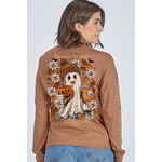 Simply Southern Simply Southern Long Sleeve Tee Ghost Chestnut