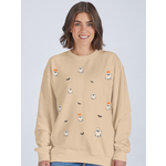 Simply Southern Simply Southern Long Sleeve Crewneck Ghost Sand