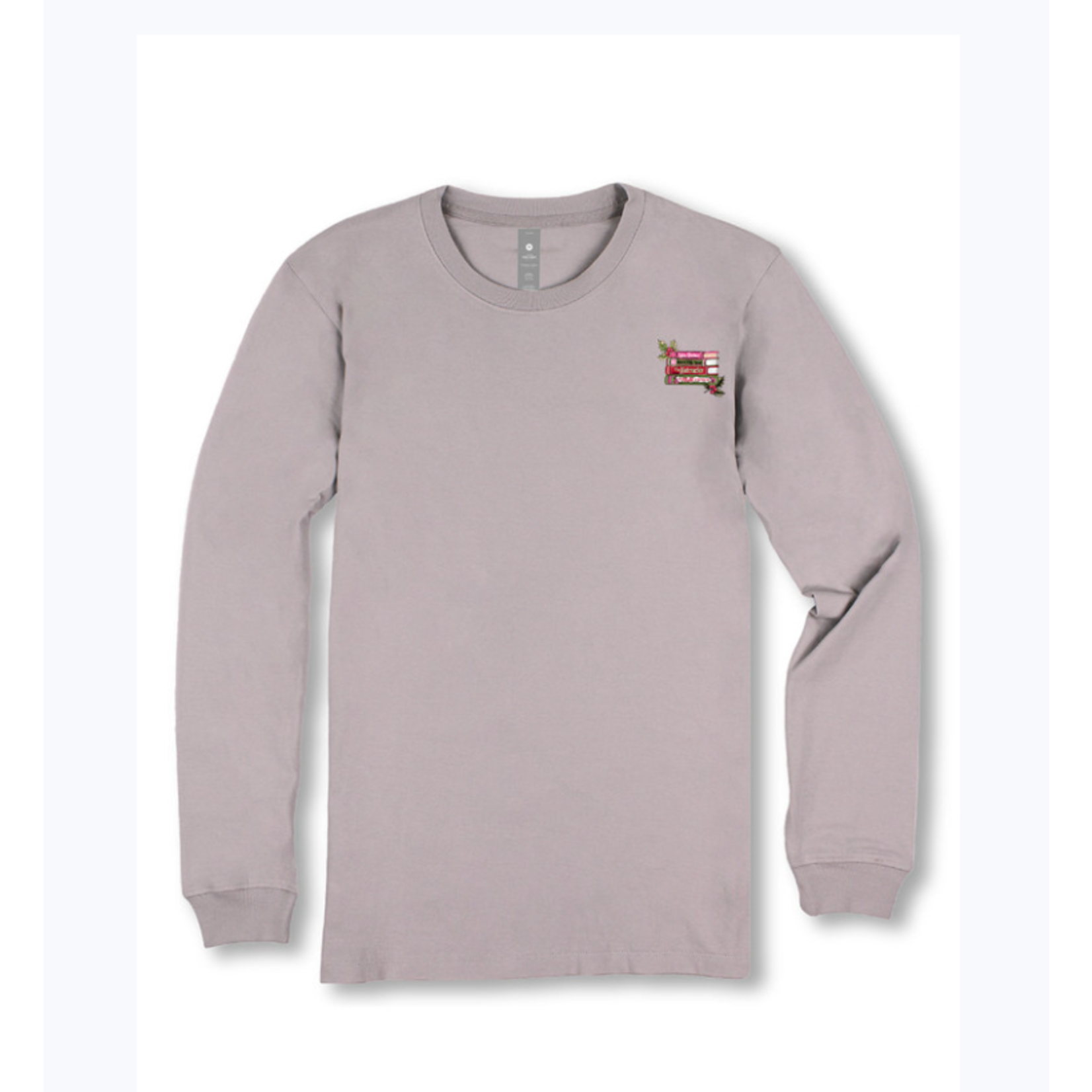 Simply Southern Simply Southern Long Sleeve Tee Books Driftwood