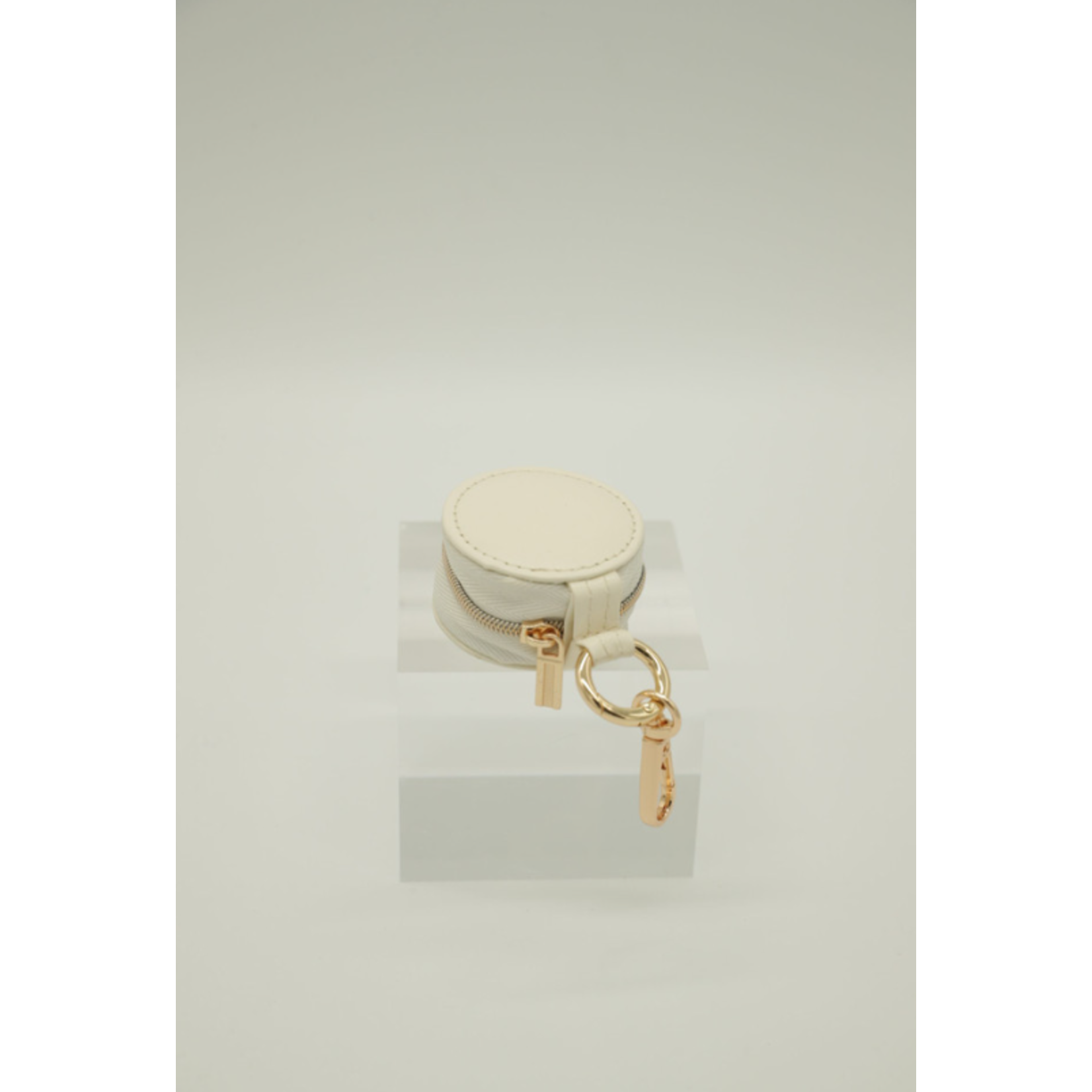 Simply Southern Simply Southern Leather Jewelry Keychain Ivory