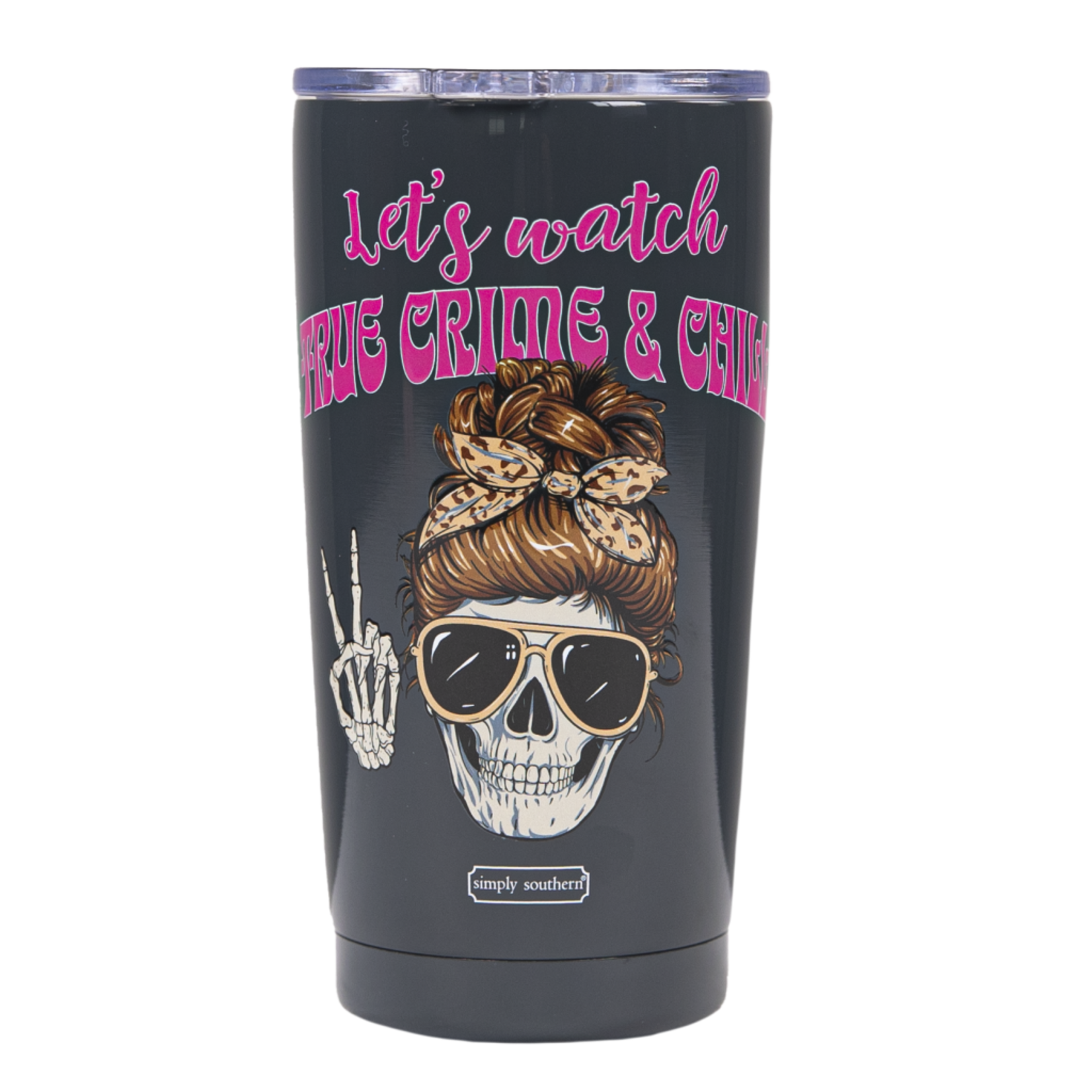 Simply Southern Simply Southern Tumbler 20oz Crime