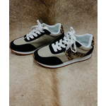 Very G Very G Joel Lace Up Sneakers Black Leopard