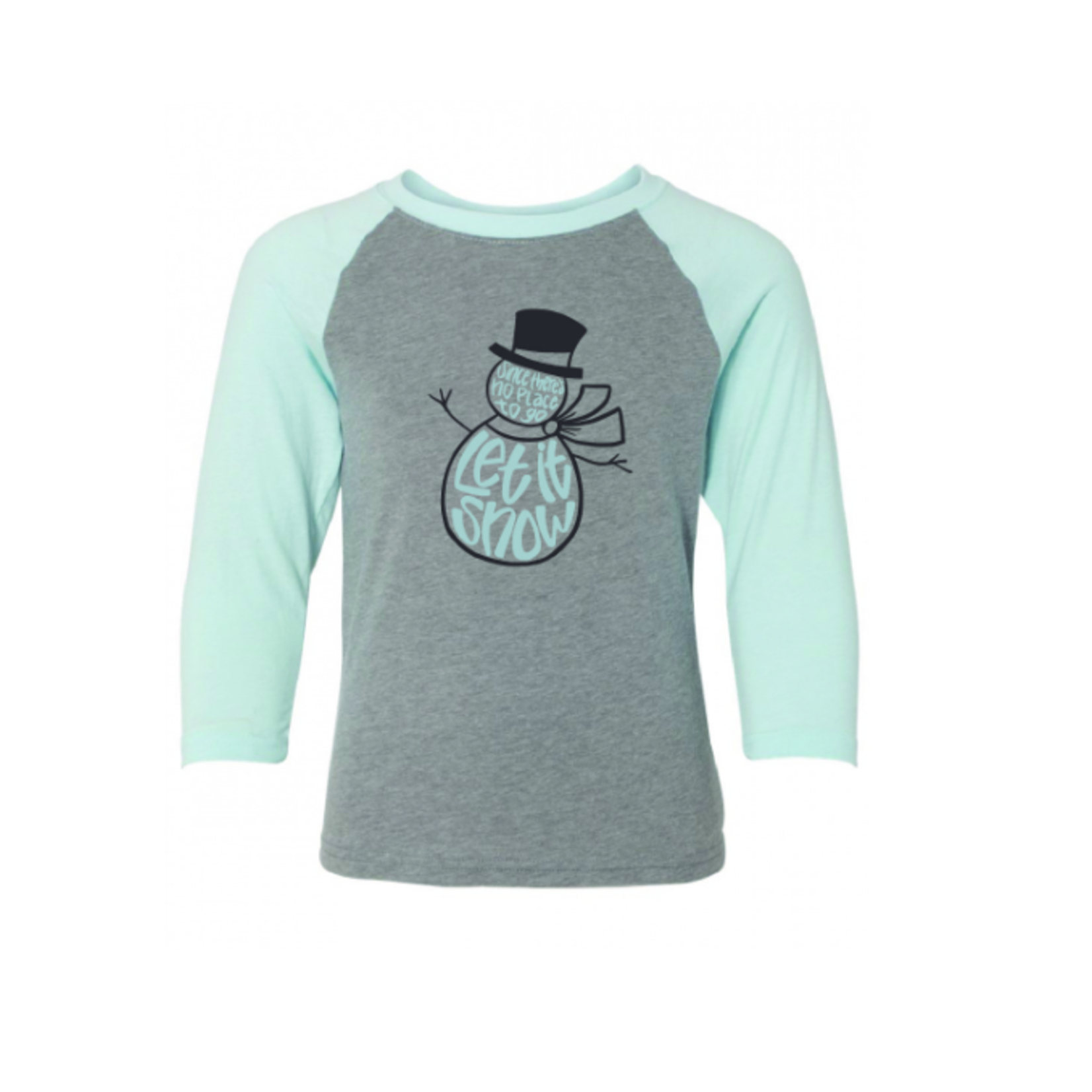 Jane Marie Jane Marie Kids Let It Snow Raglan Top