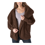 Hello Mello Hello Mellow Comfort Zone Cardigan One Size Mocha