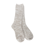 World's Softest World's Softest Socks Weekend Ragg Crew Mushroon