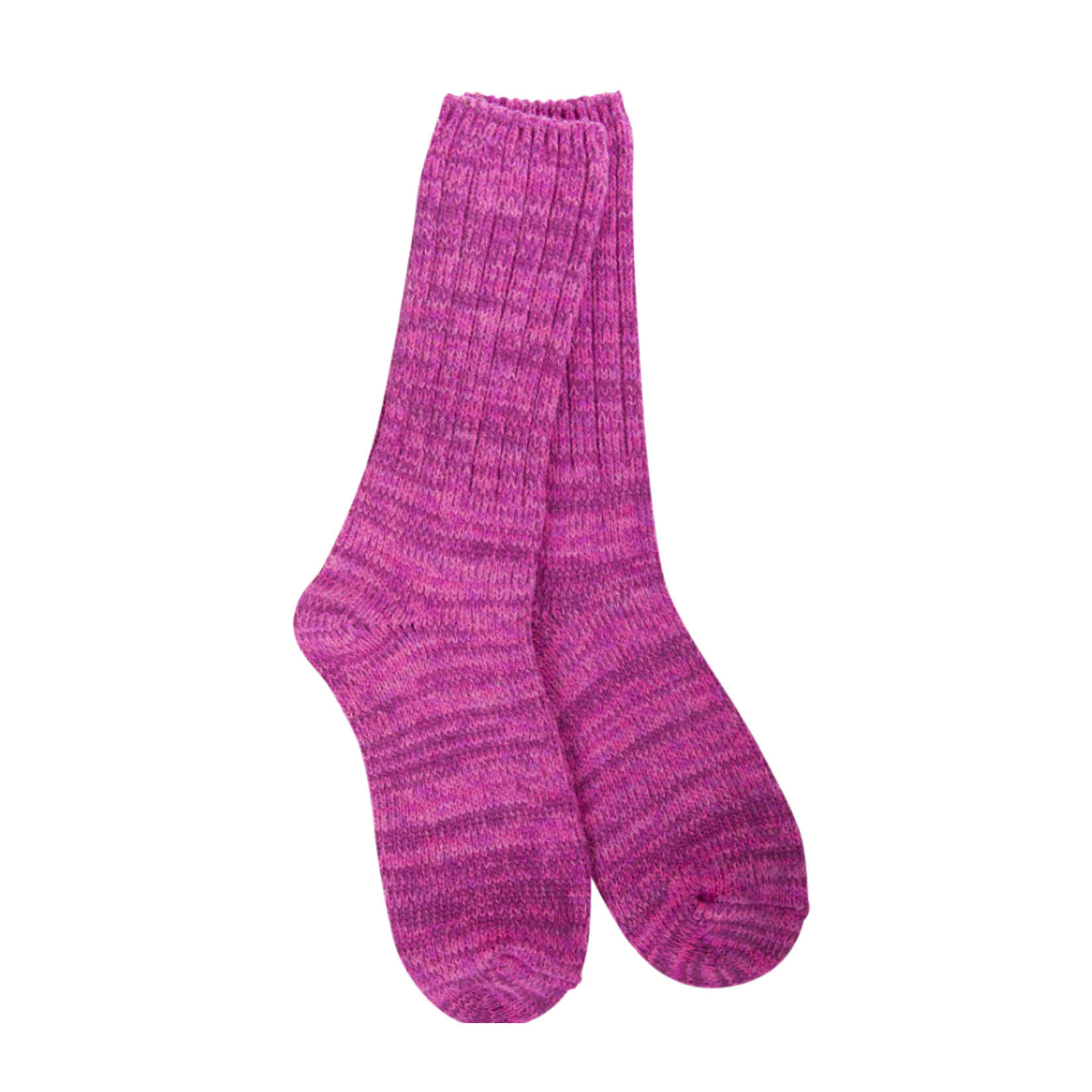 World's Softest World's Softest Socks Weekend Ragg Crew Hot Pink
