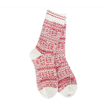 World's Softest World's Softest Socks Holiday Confetti Crew Peppermint Confetti