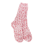 World's Softest World's Softest Socks Holiday Ragg Crew Peppermint