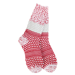 World's Softest World's Softest Sicks Holiday Textured Crew Peppermint Multi