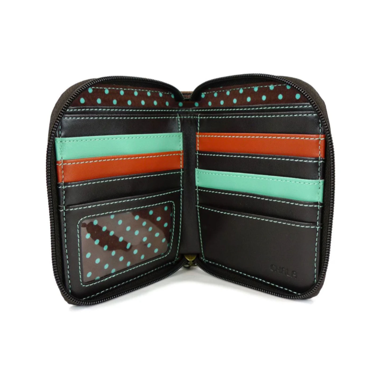 Chala Chala Zip Around Wallet Owl ll Mustard 839