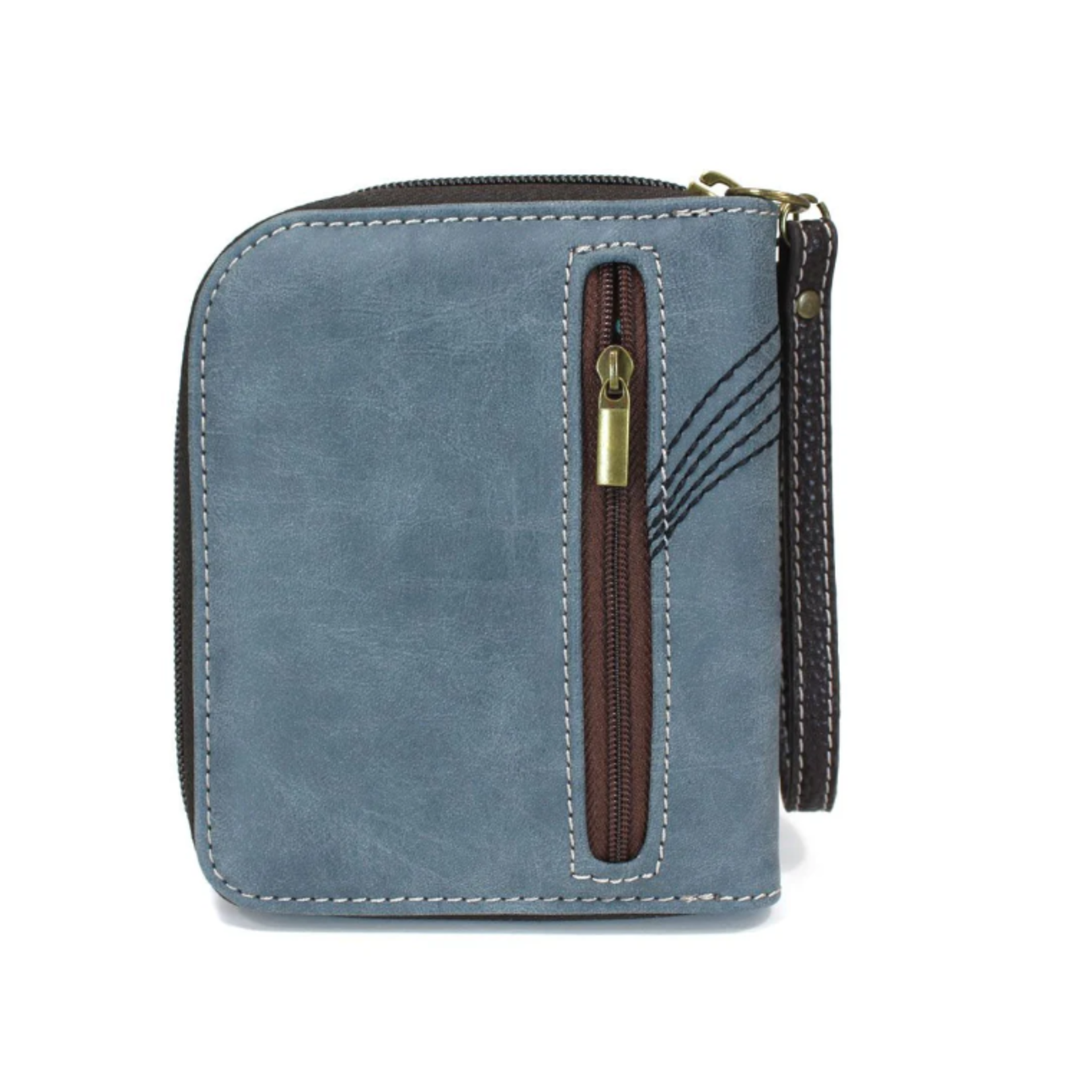 Chala Chala 839 Zip Around Wallet Piano Indigo