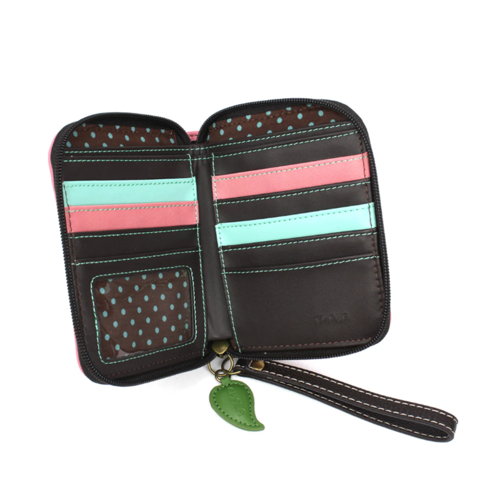 Chala Chala 839 Zip Around Wallet Hummingbird A Pink
