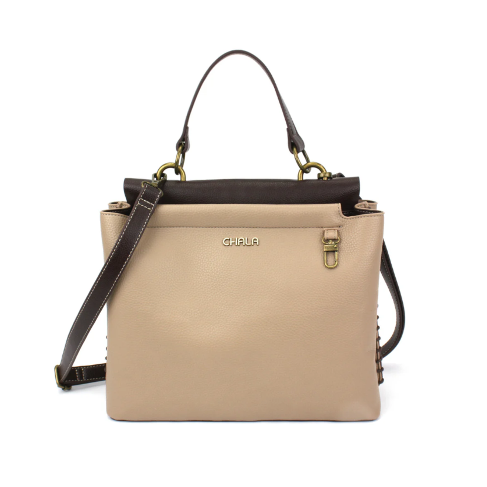 Chala Chala 848 Charming Satchel Taupe