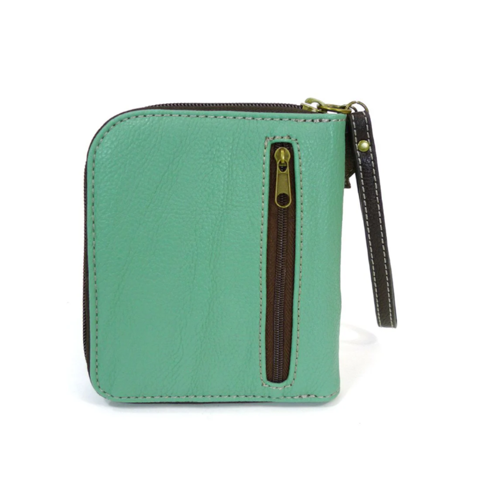 Chala Chala Zip Around Wallet Lazy Cat Teal 839