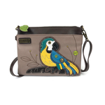 Chala Chala Mini Crossbody Blue Parrot Gray 826