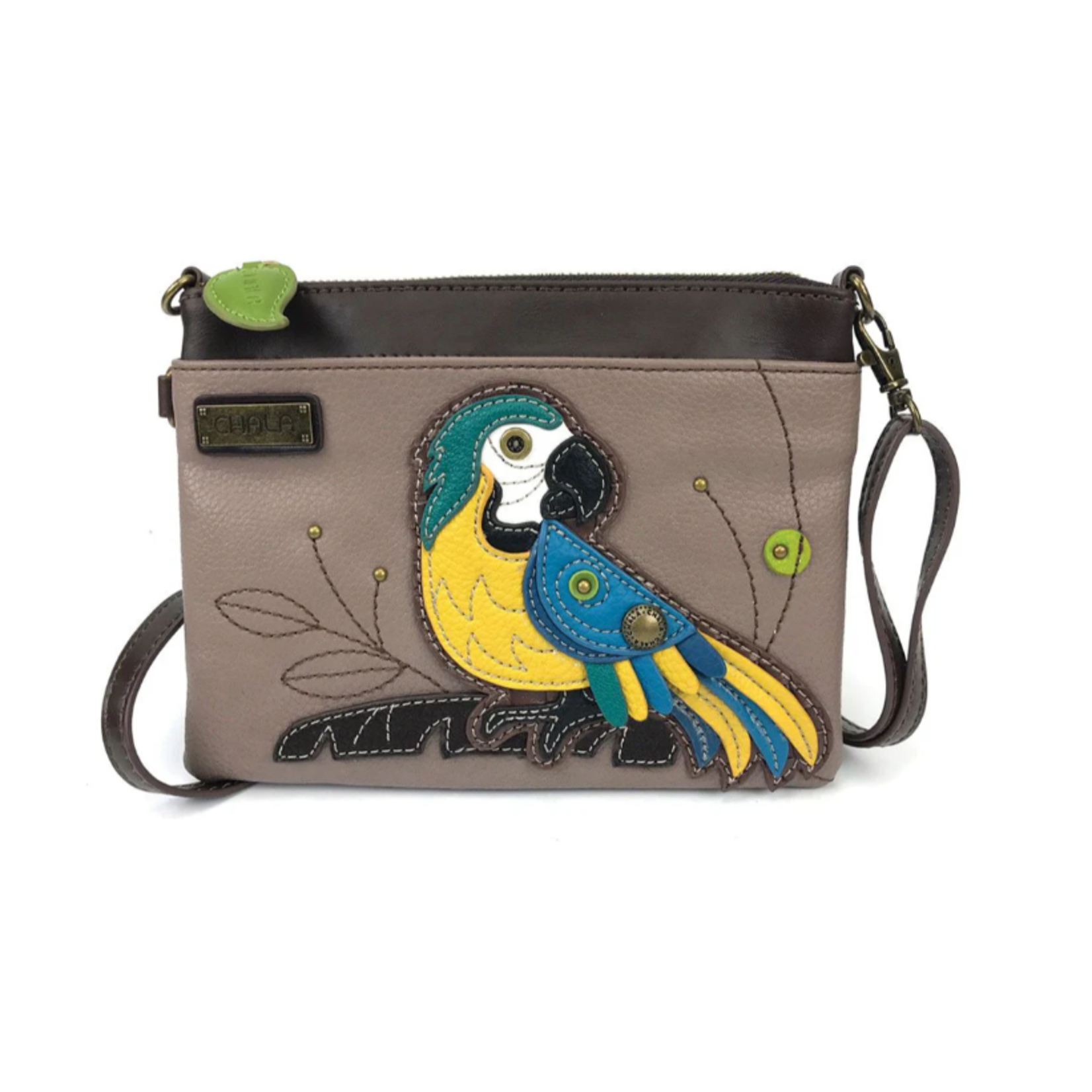Chala Chala Mini Crossbody Blue Parrot Gray 826
