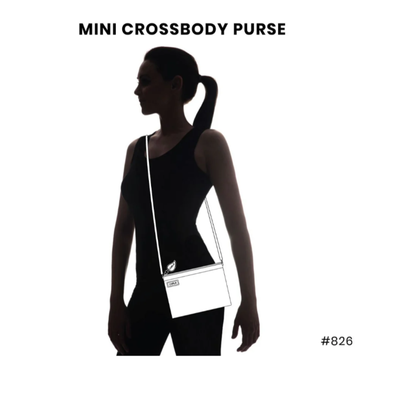 Chala Chala Mini Crossbody Blue Parrot Gray 826