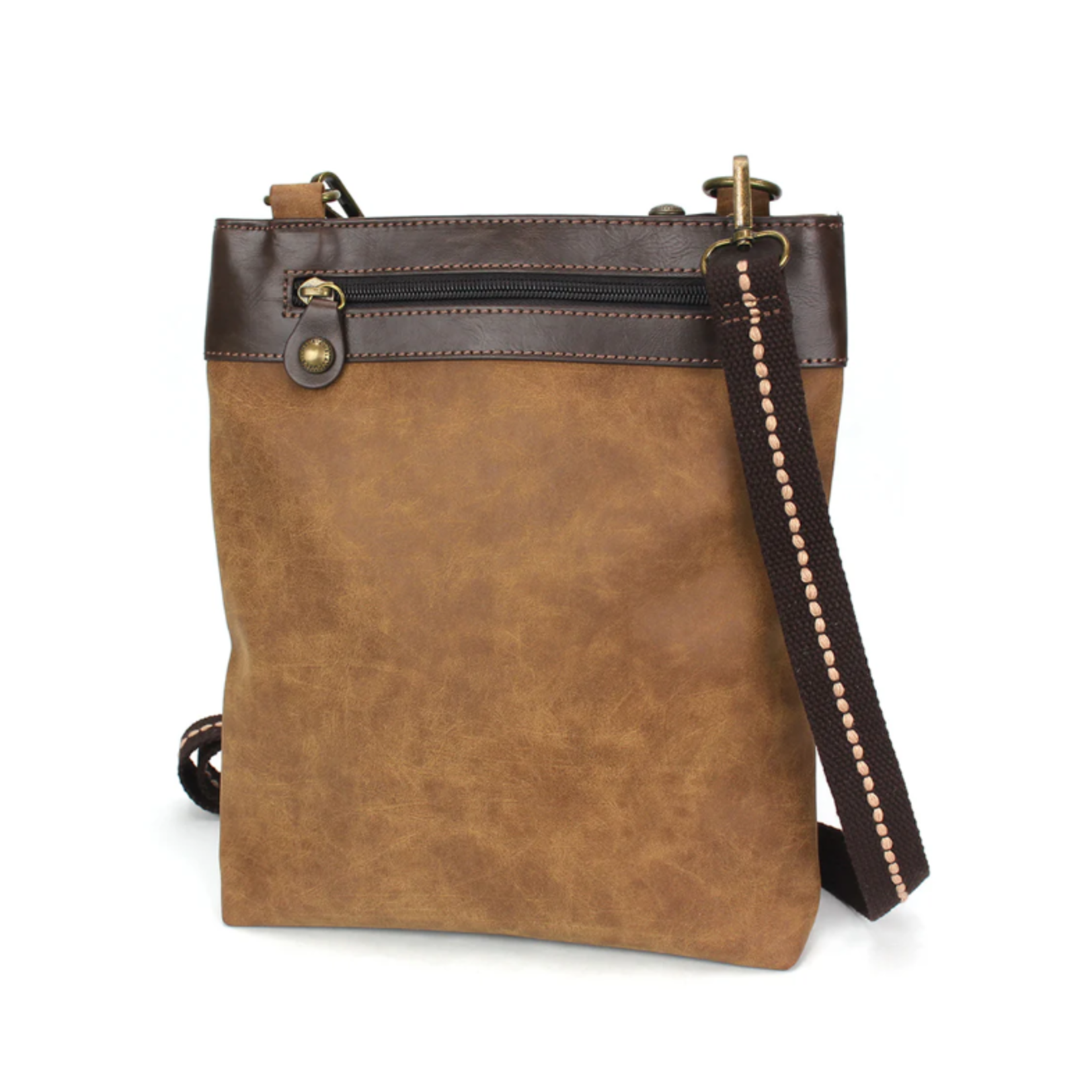 Chala Chala 916 Gemini Crossbody Brown