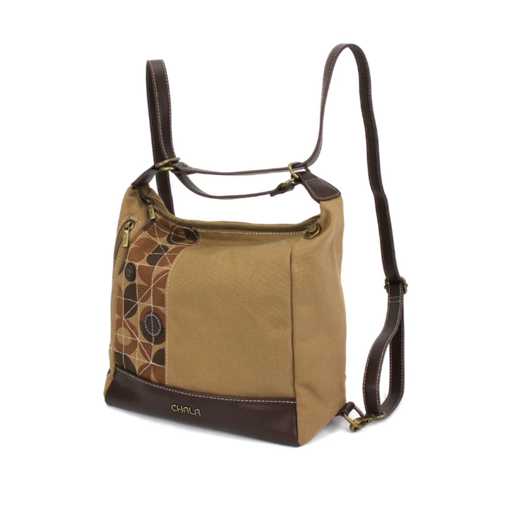 Chala Chala Retro Convertible Purse Olive 913