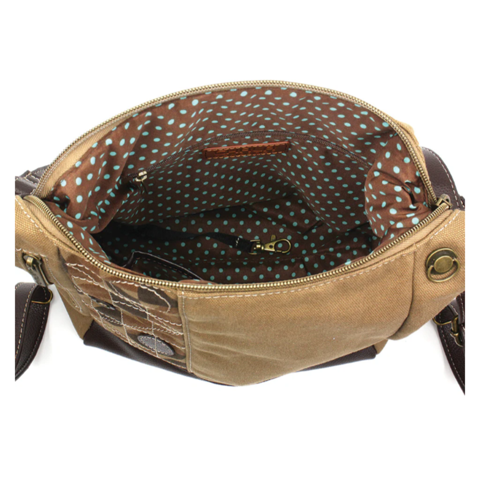 Chala Chala Retro Convertible Purse Olive 913