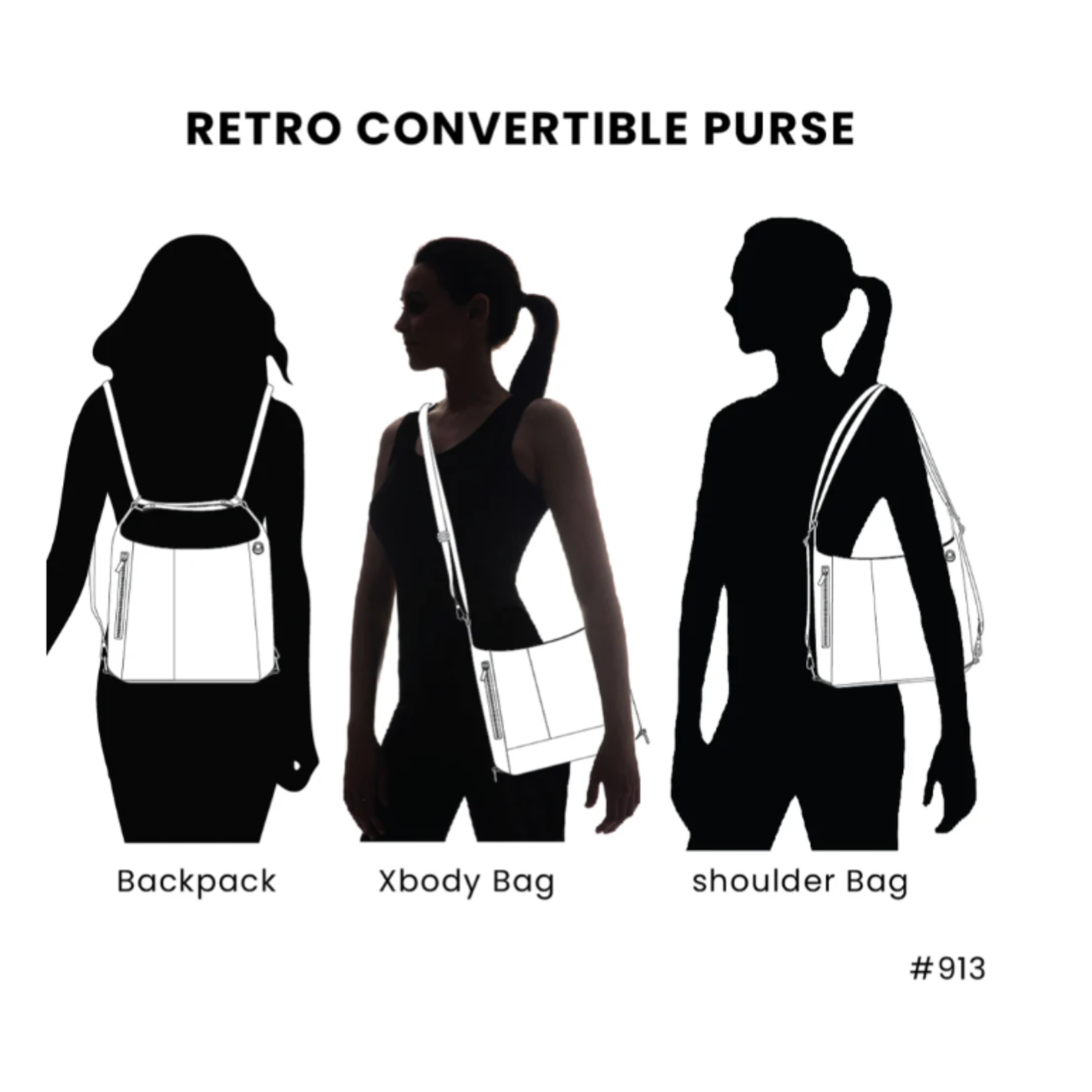 Chala Chala Retro Convertible Purse Olive 913