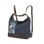 Chala Chala Retro Convertible Purse Denim 913