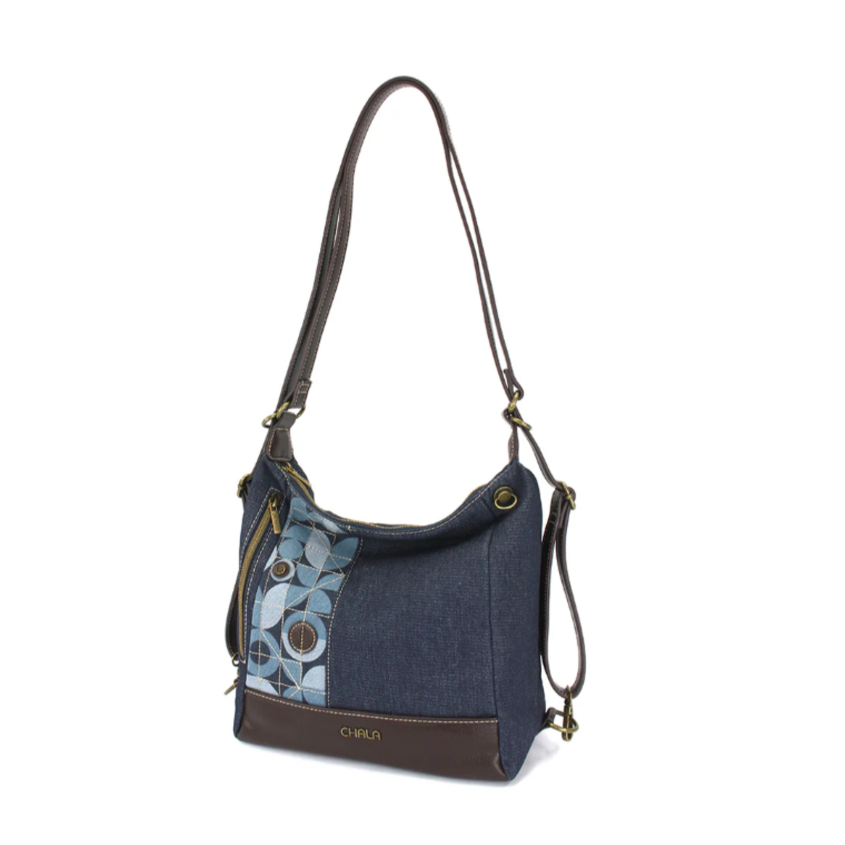 Chala Chala Retro Convertible Purse Denim 913