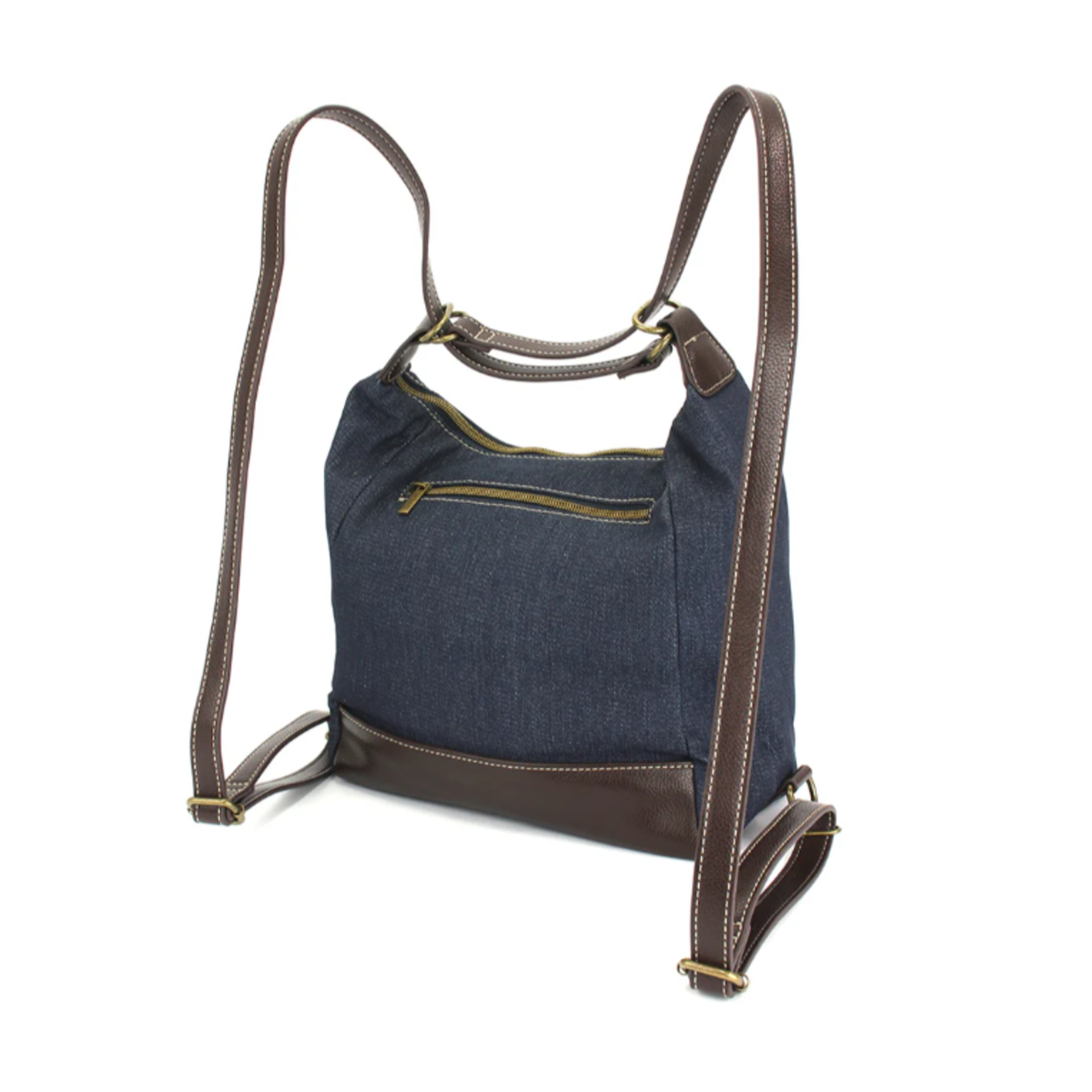 Chala Chala Retro Convertible Purse Denim 913