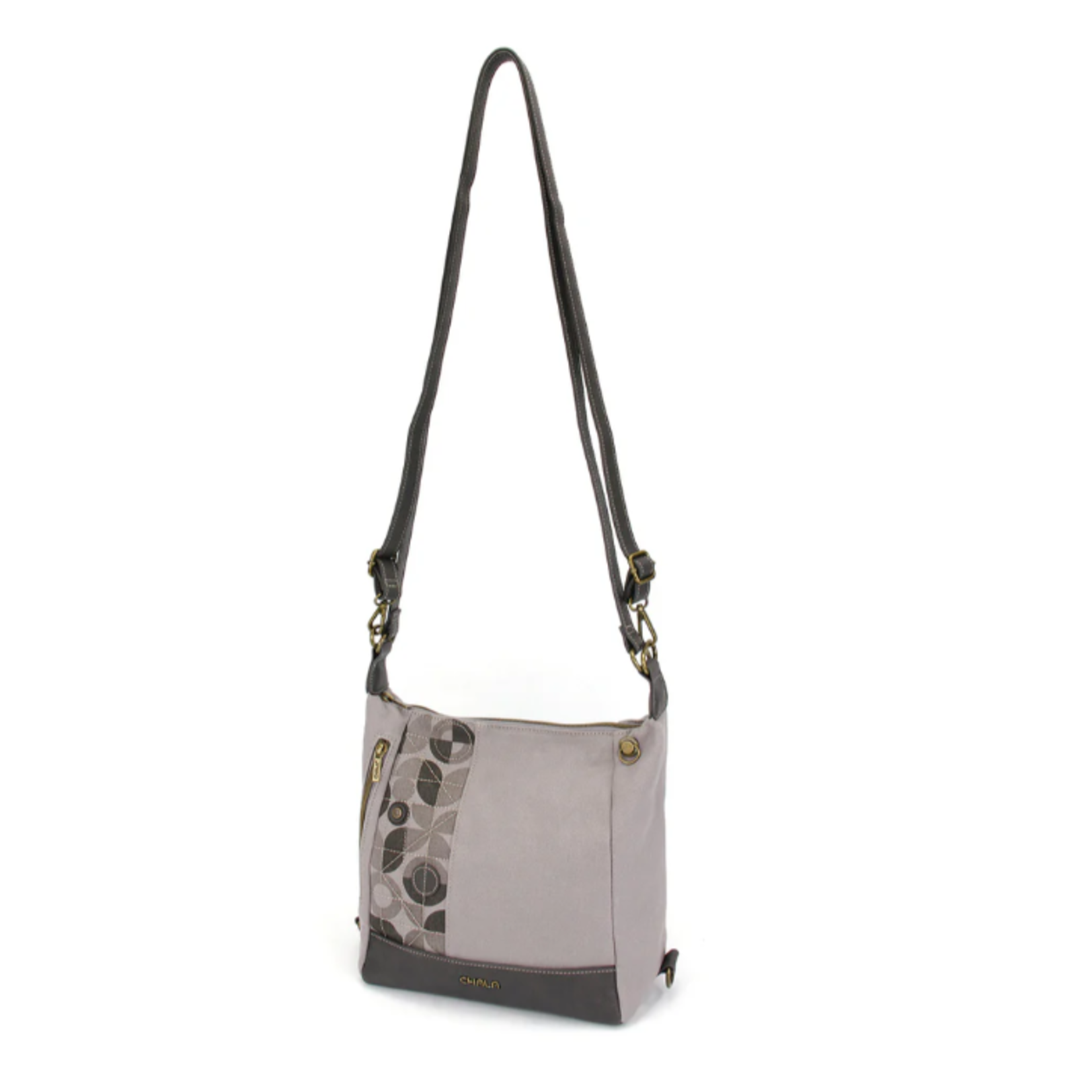 Chala Chala Retro Convertible Purse Gray 913